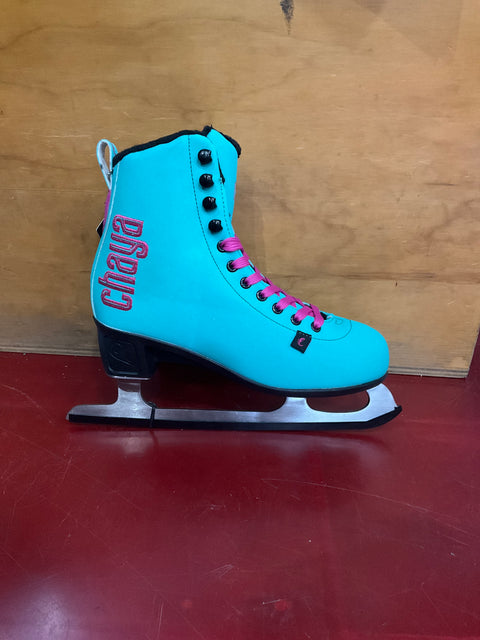 Patines de hielo Chaya Iceskates Classicos Turquesa - Doberman's Skaters Shop