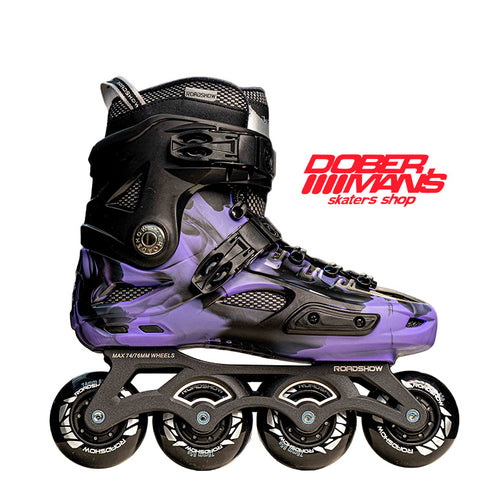 Patines Roadshow RX4D Purple Marble - Doberman's Skaters Shop