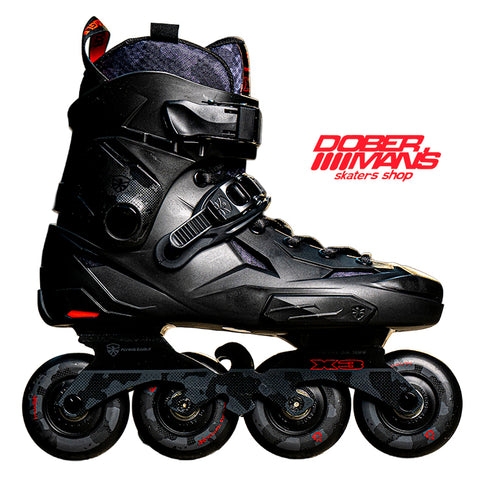 Patines Flying Eagle X3 Black 2025 - Doberman's Skaters Shop