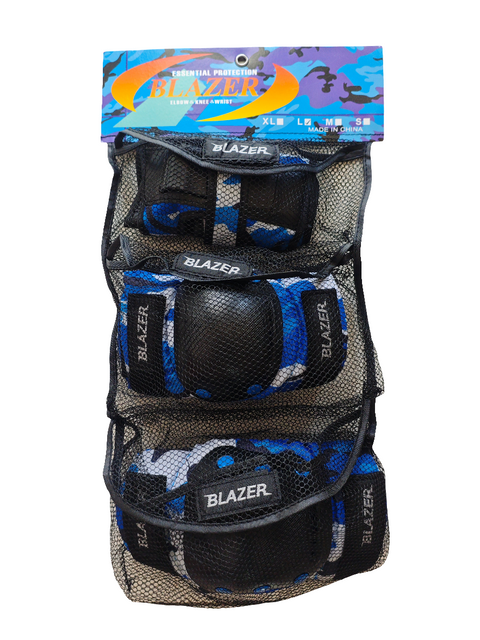 Protecciones Blazer BZ611 Blue - Doberman's Skaters Shop