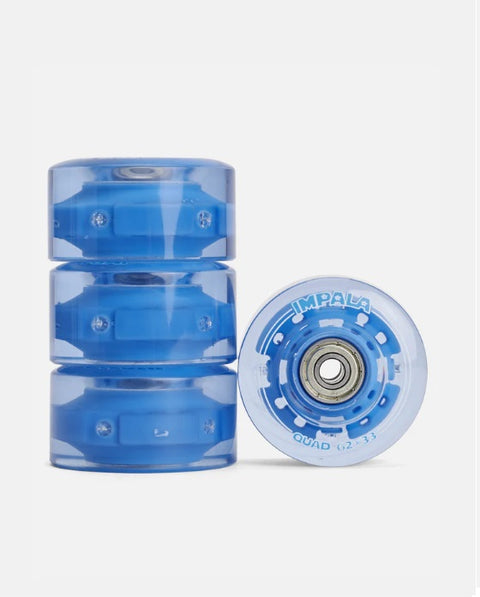 Ruedas LED Impala Roller Light Up Blue - Doberman's Skaters Shop
