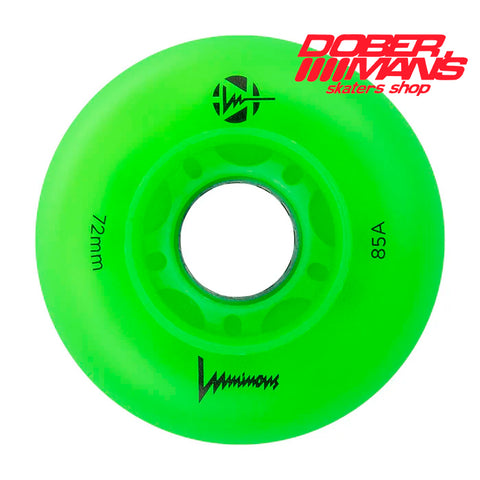 Ruedas LED Luminous 80mm 76mm y 72mm - Doberman's Skaters Shop
