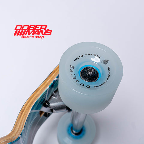Patineta Longboard San Clemente Poly Blue Drop - Doberman's Skaters Shop