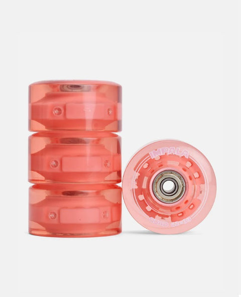 Ruedas LED Impala Roller Light Up Red - Doberman's Skaters Shop