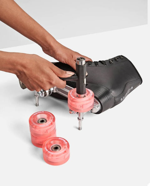 Ruedas LED Impala Roller Light Up Red - Doberman's Skaters Shop