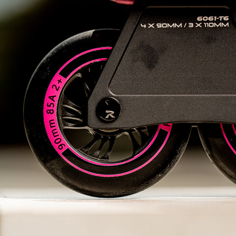 Patines Roadshow RS800 Pink Urbanos 2 en 1 (4x90mm / 3x110mm) - Doberman's Skaters Shop