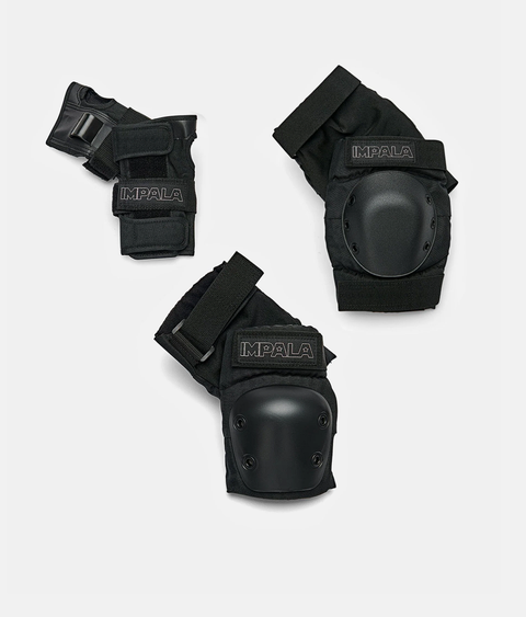 Protecciones IMPALA ADULTO SET Black - Doberman's Skaters Shop