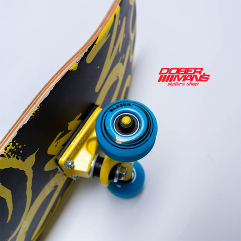 Patineta Skateboard Blazer Pro Yellow grafitti