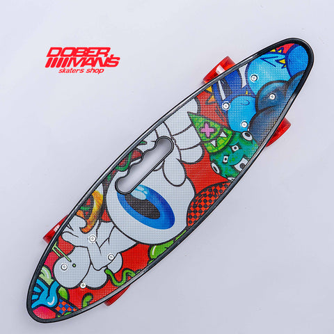 Penny Board Blazer Handle Red
