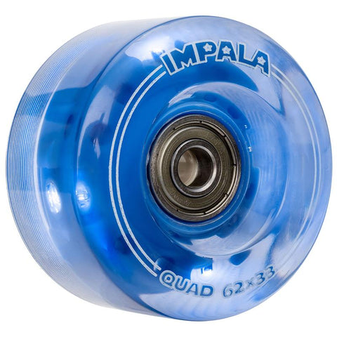 Ruedas LED Impala Roller Light Up Blue - Doberman's Skaters Shop