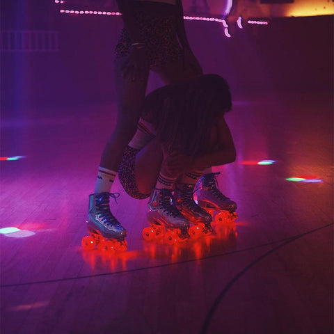 Ruedas LED Impala Roller Light Up Red - Doberman's Skaters Shop