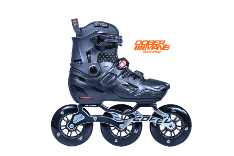 Patines Flying Eagle S7 Speed Black niños - Doberman's Skaters Shop