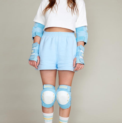 Protecciones Impala Sky Blue Junior - Doberman's Skaters Shop