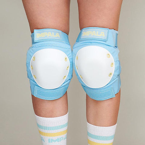 Protecciones Impala Sky Blue Junior - Doberman's Skaters Shop