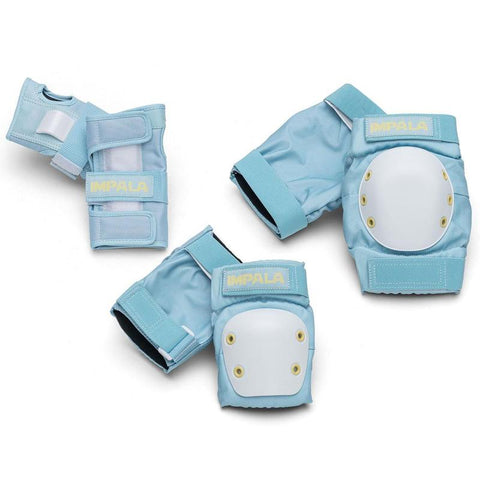 Protecciones Impala Sky Blue Junior - Doberman's Skaters Shop
