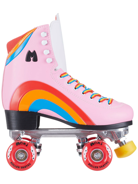 Patines Roller Skate MOXI Rainbow Rider Pink - Doberman's Skaters Shop