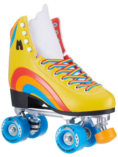 Patines Roller Skate MOXI Rainbow Rider Yellow - Doberman's Skaters Shop