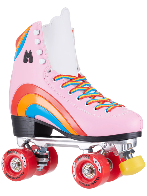 Patines Roller Skate MOXI Rainbow Rider Pink - Doberman's Skaters Shop