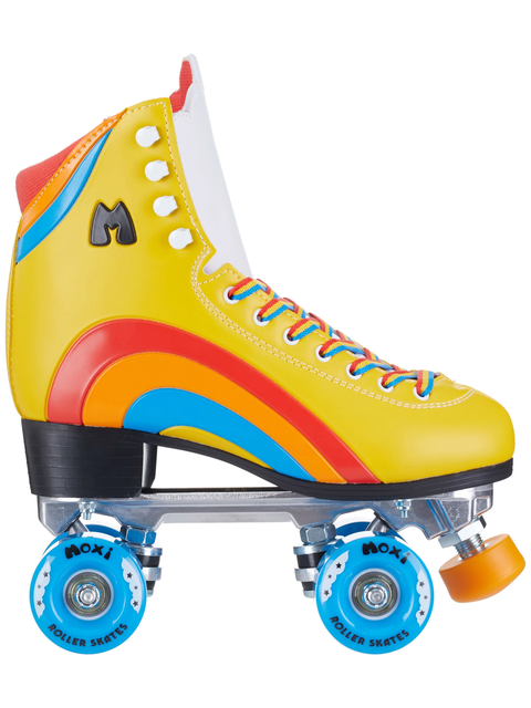 Patines Roller Skate MOXI Rainbow Rider Yellow - Doberman's Skaters Shop