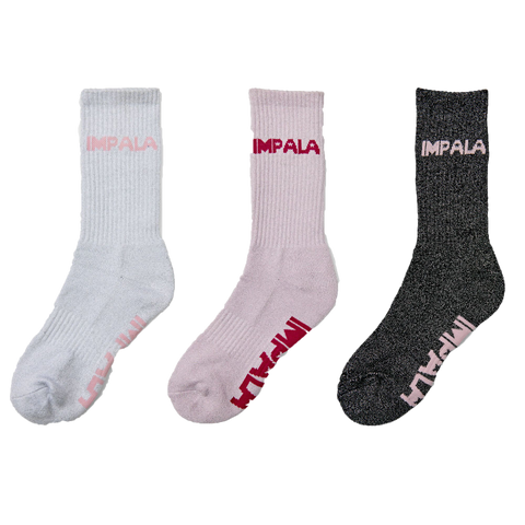 Calcetas Impala glitter Tri-pak - Doberman's Skaters Shop