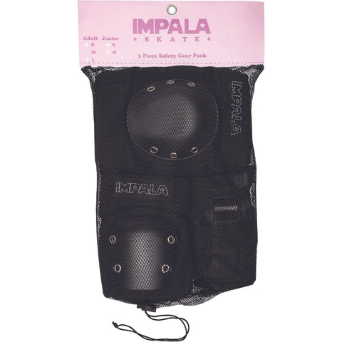 Protecciones IMPALA ADULTO SET Black - Doberman's Skaters Shop