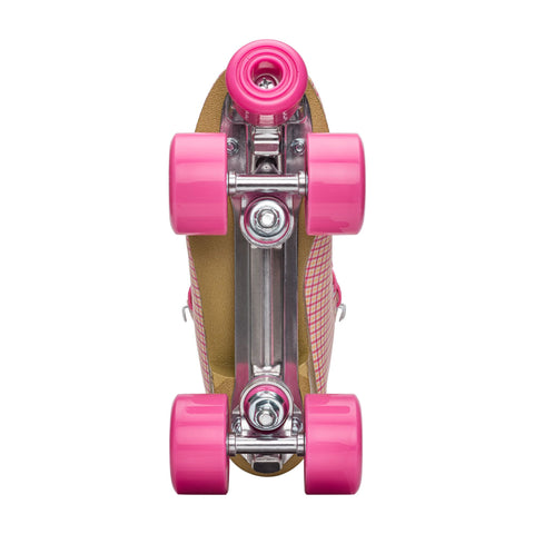 Patines Impala Roller Skate Pink Tartan - Doberman's Skaters Shop