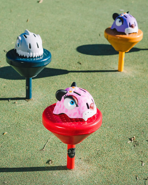 Casco Flying Eagle Purple Bear Zoo - Doberman's Skaters Shop