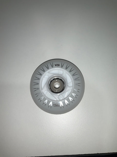 Ruedas LED Roadshow 72mm - Blanco