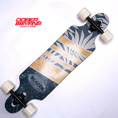Patineta mini Longboard Blazer Sea Plant
