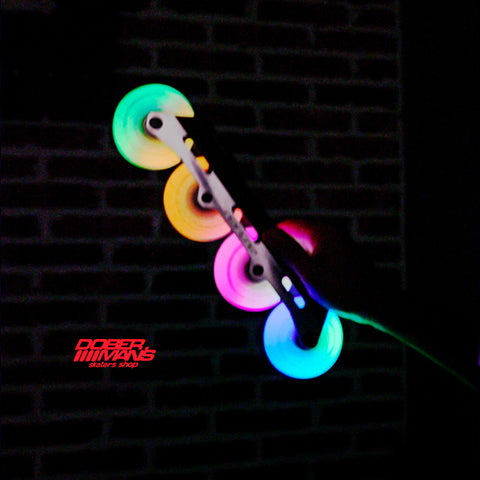 Ruedas LED Flying Eagle Lazer Wheelz Ultra Fire 2025 - Doberman's Skaters Shop