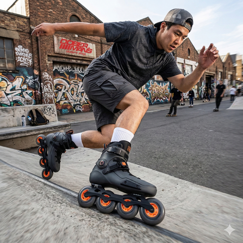 Patines FR Skates Neo 1 Dark Grey dual 9080 2026 - Doberman's Skaters Shop