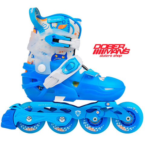 Patines Infantiles con Luz Flying Eagle L6 Lumos Blue (Ajustables)