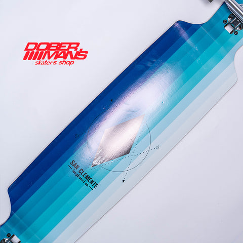 Patineta Longboard San Clemente Blue Gradient