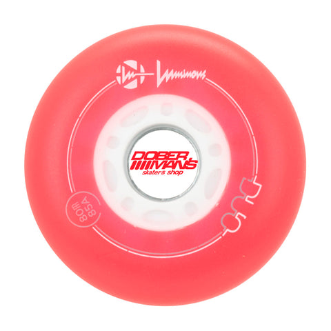 Ruedas LED para Patines - Luminous Duo Led 64mm hasta 125mm - Doberman's Skaters Shop