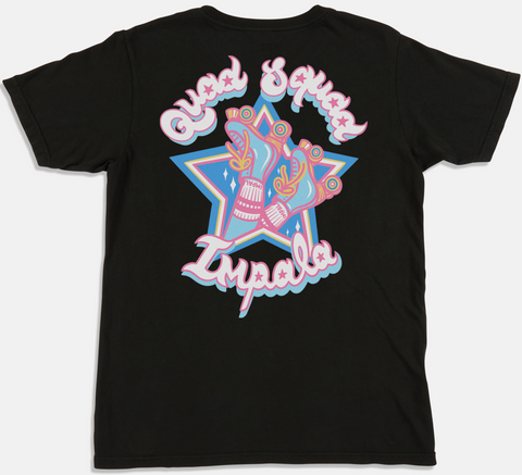 Playera Impala Quad Squad Tee Negro