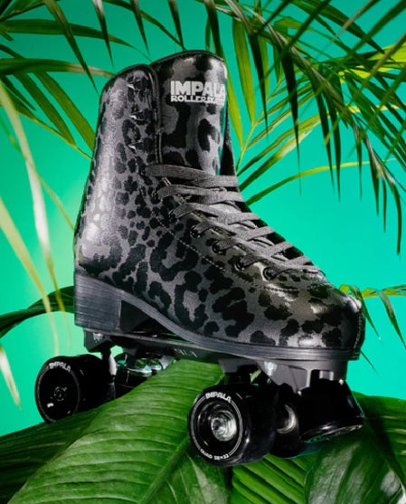 Patines Impala Roller Skate Black Leopard