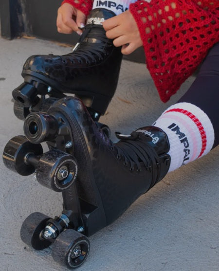 Patines Impala Roller Skate Black Leopard
