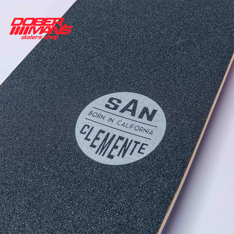 Patineta Longboard San Clemente Lilac Gradient