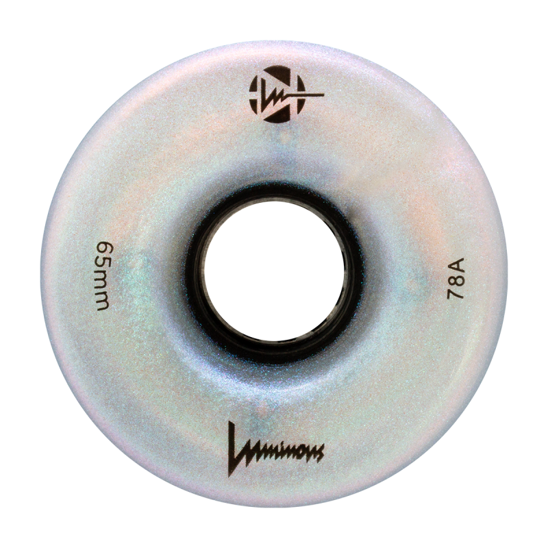 Ruedas patineta Skateboard Luminous 65mm 85a/78a