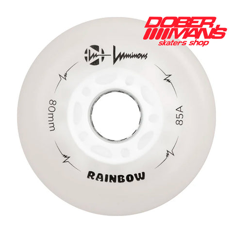 Ruedas LED Luminous Rainbow 80mm