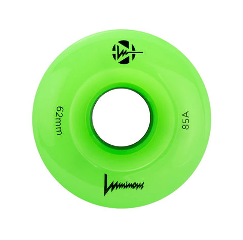 Ruedas LED Luminous Sixies 6 LEDs 62mm 85a