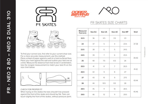 Patines FR Skates Neo 2 80 Black