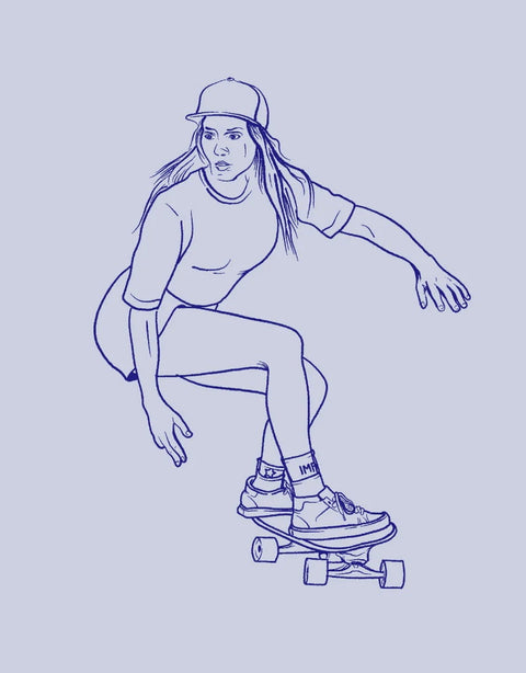 Patineta Impala Neptune Char Bataille 9.75" Cruiseboard