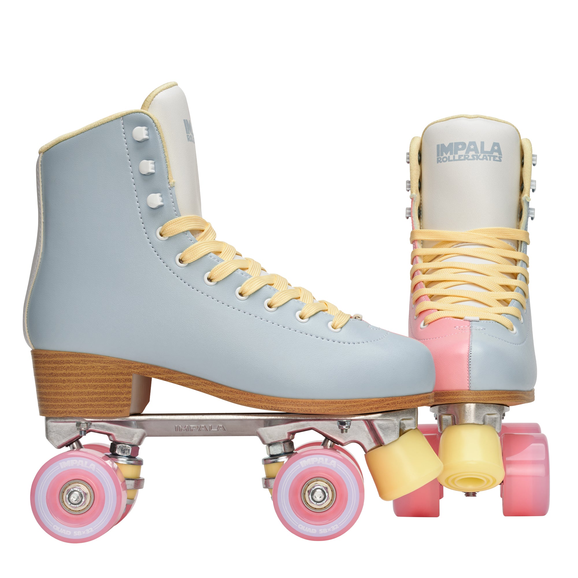 Impala Roller Skate Blue-Pink Split