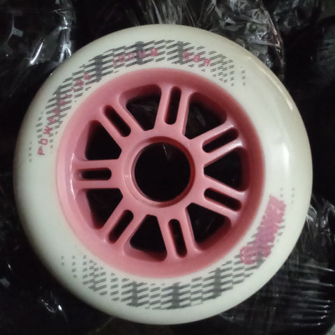 Powerslide Spinner Rueda Blanca 100mm