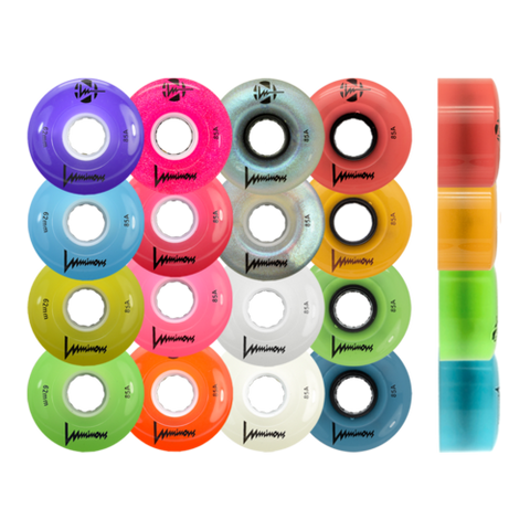 Ruedas LED Luminous para Quads 62mm