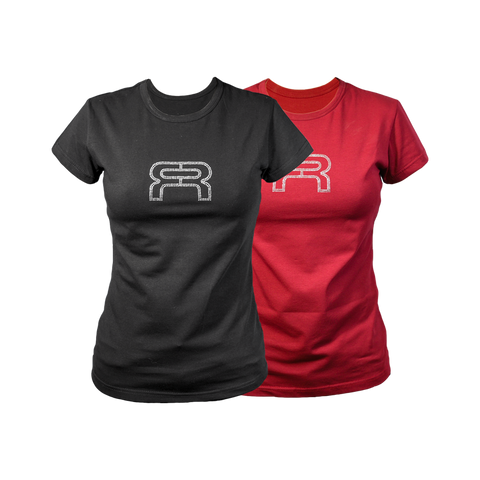 FR - STRASS TSHIRT - WOMAN - Doberman's Skate Shop - Doberman's Skate Shop