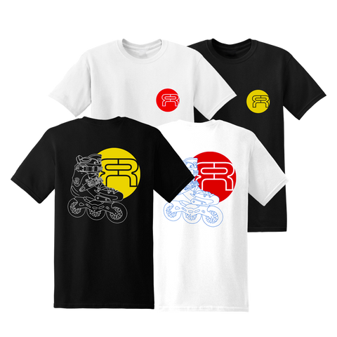 FR - SKATE DRAW TSHIRT - Doberman's Skate Shop - Doberman's Skate Shop