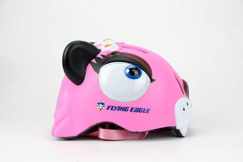 Casco Flying Eagle Pink Bear Zoo