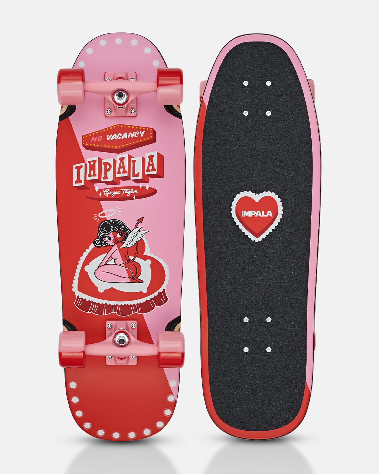 Patineta IMPALA Hearts Athena 9" Ginger Taylor CRUISER